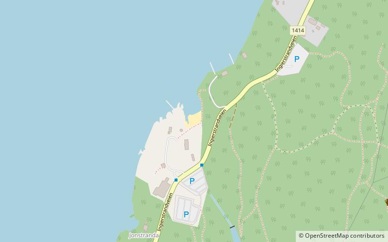 Ingierstrand location map