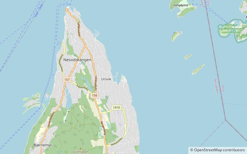 hellviktangen oslo location map