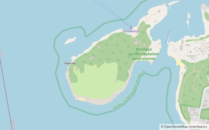 Malmøykalven location map