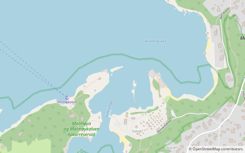 Malmøya location map