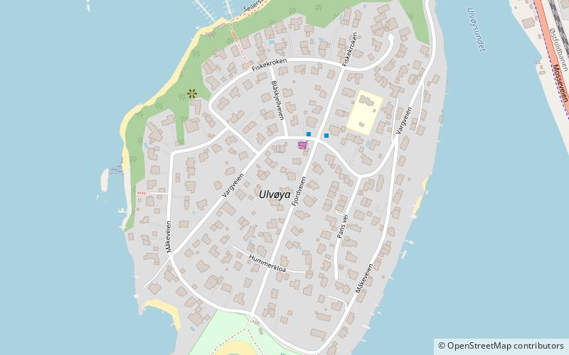 Ulvøya location map