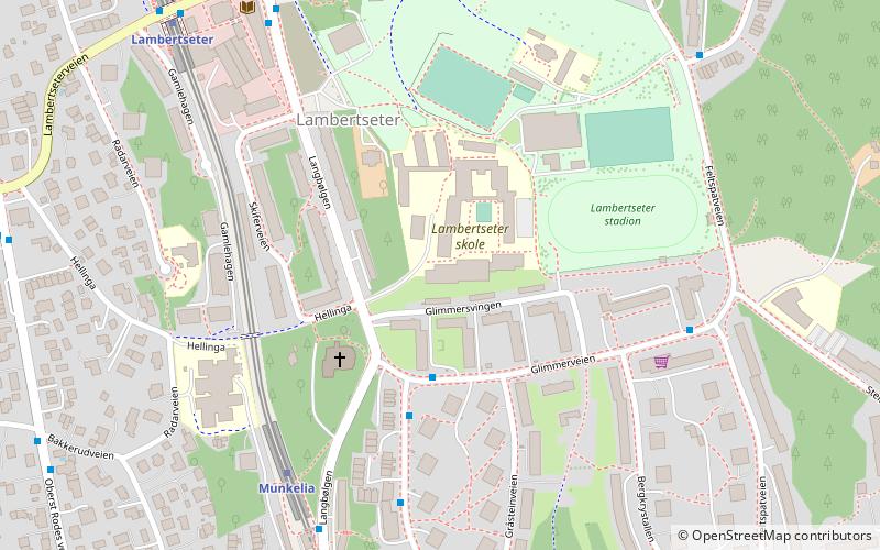 Lambertseter Stadion location map
