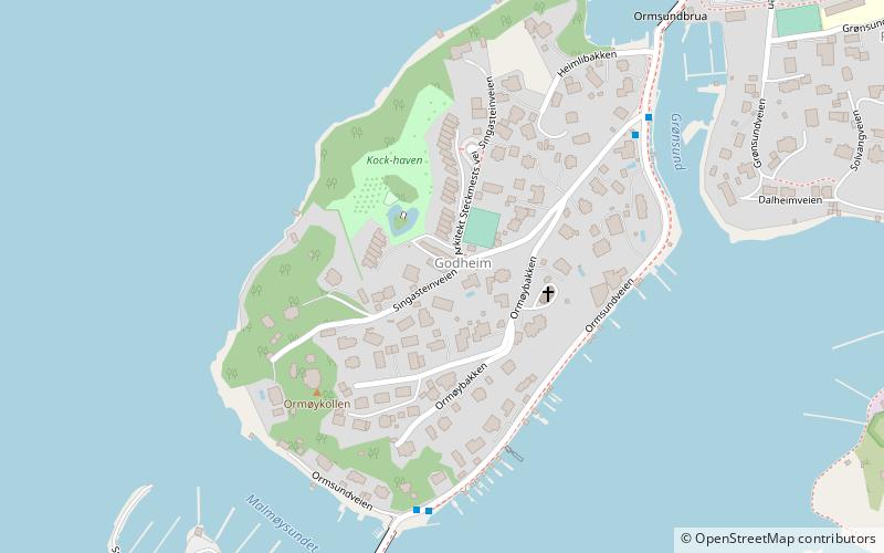 Ormøya location map