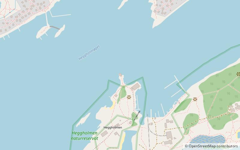 Heggholmen fyr location map