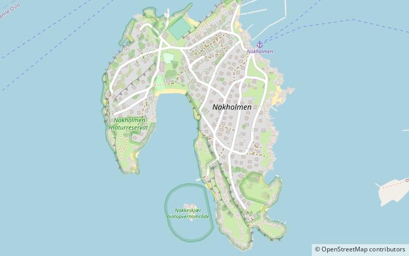 Nakkholmen location map