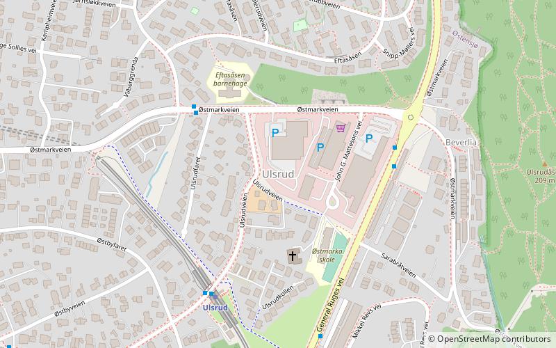 Ulsrud location map