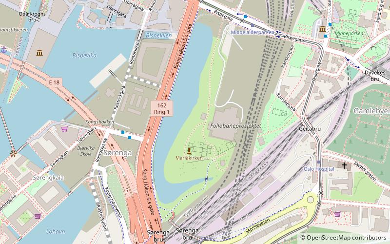 Middelalderparken location map