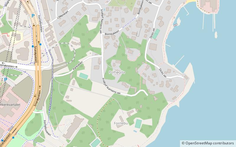 Polhøgda location map