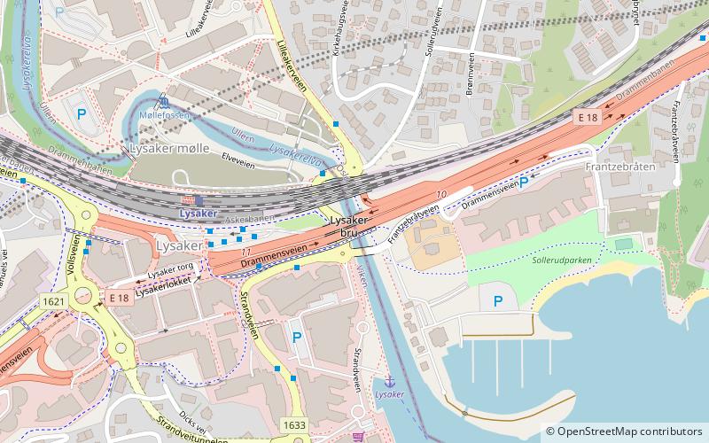 lysaker bridge baerum location map