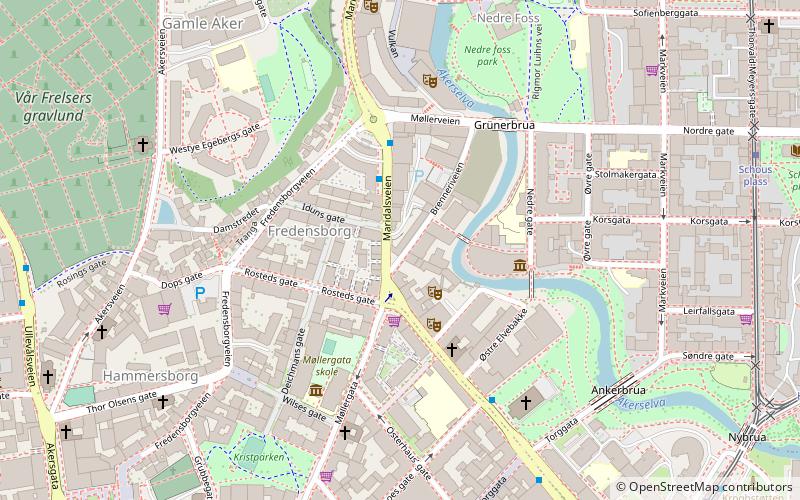 Galleri Rom location map