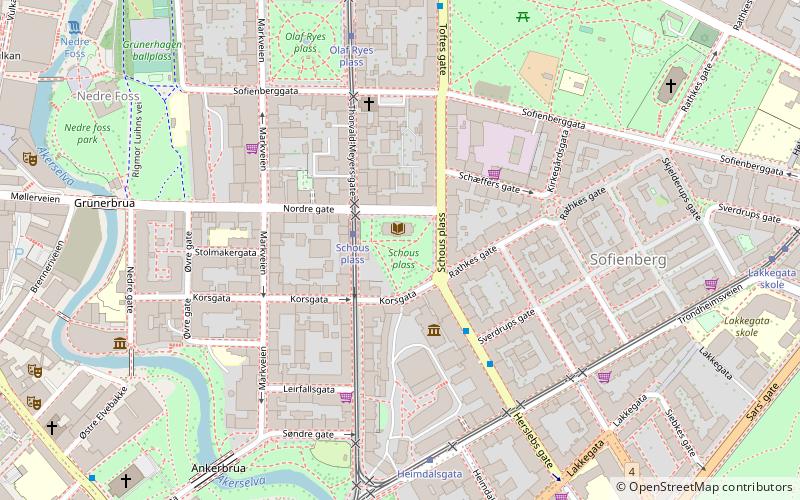 Schou Brewery location map