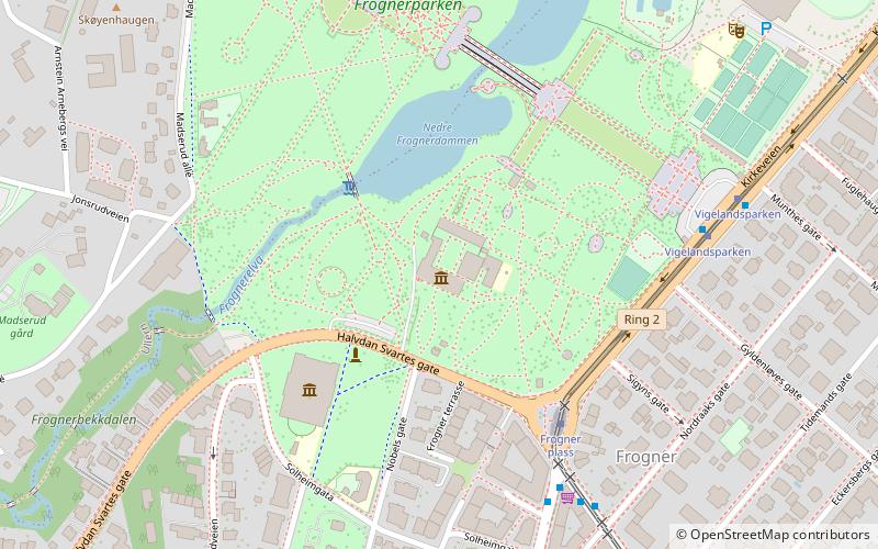 Oslo City Museum location map