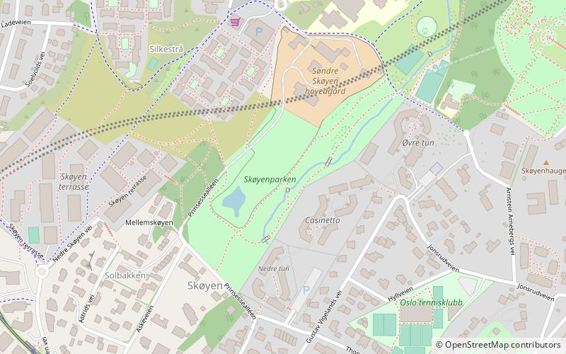 Skøyenparken location map