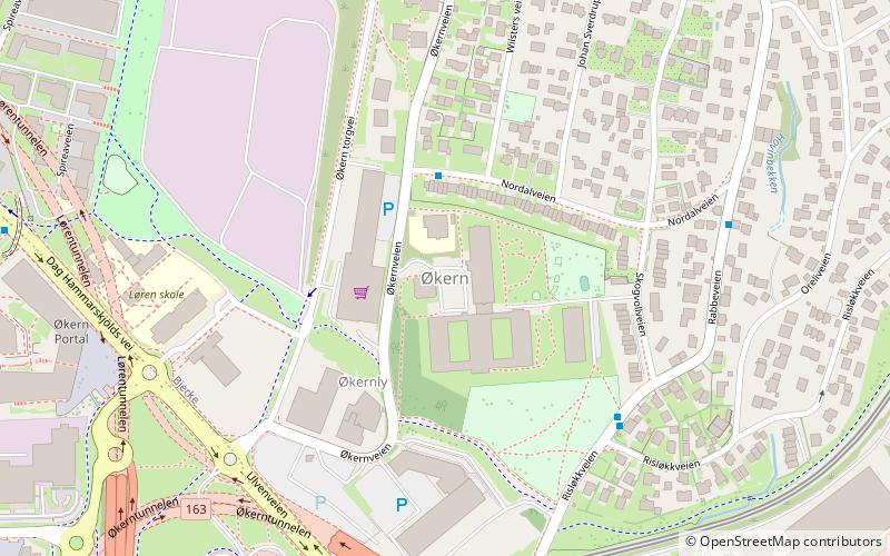 okern oslo location map