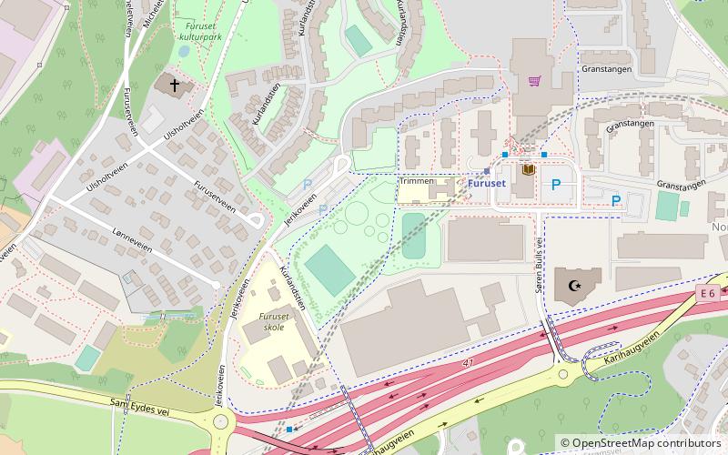 Furuset Aktivitetspark location map