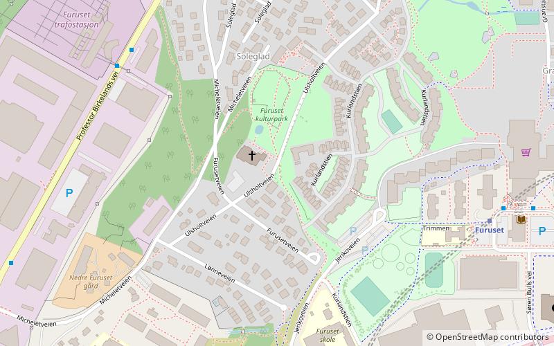 Furuset Church location map