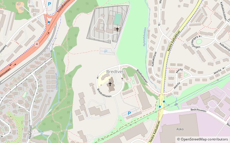 Bredtvet location map