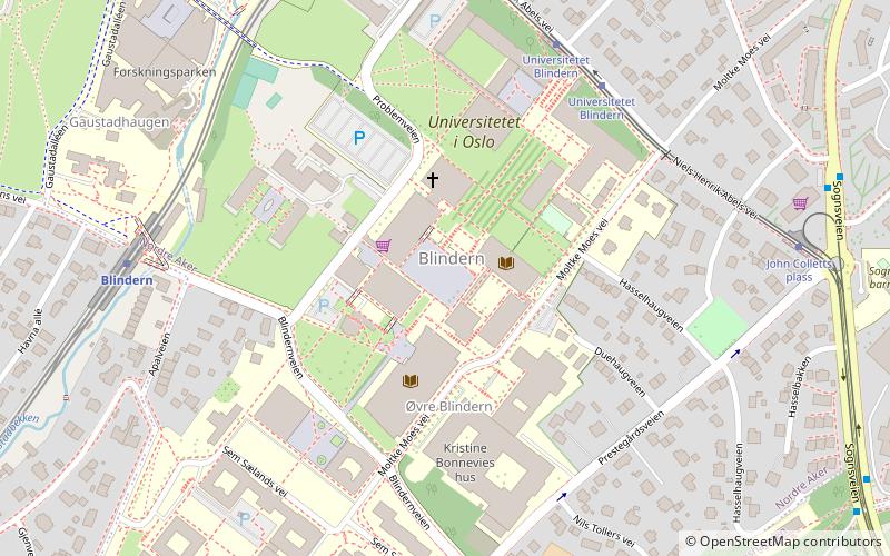 Blindern Campus - University of Oslo location