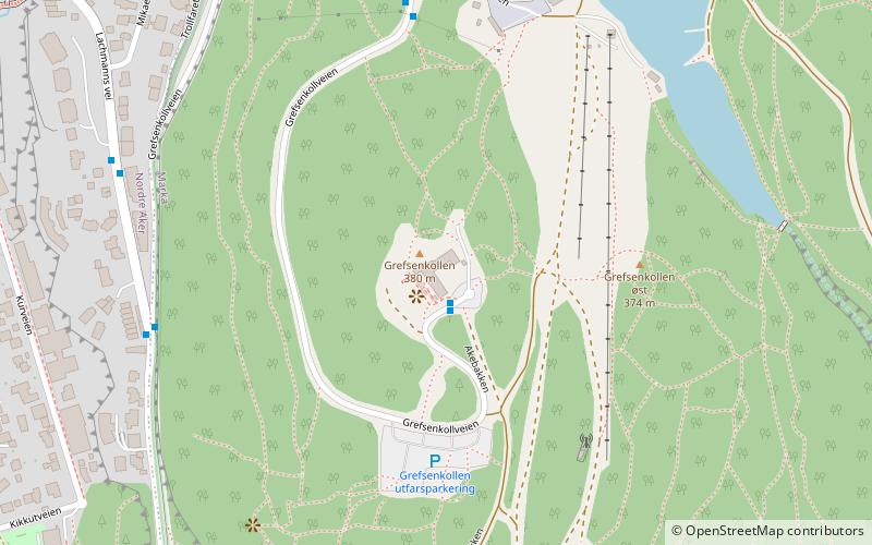 Grefsenåsen location map