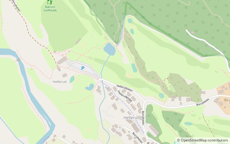 Bærum Golfklubb location map