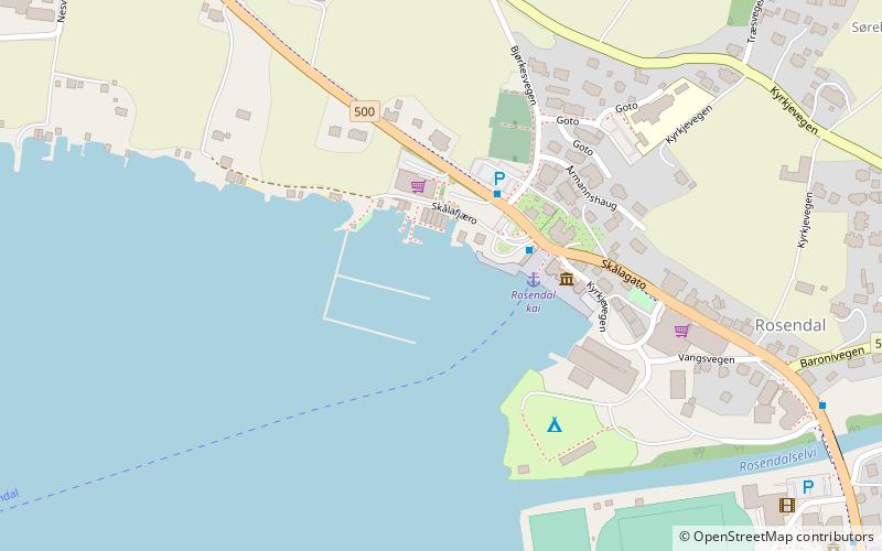 rosendal hamn location map