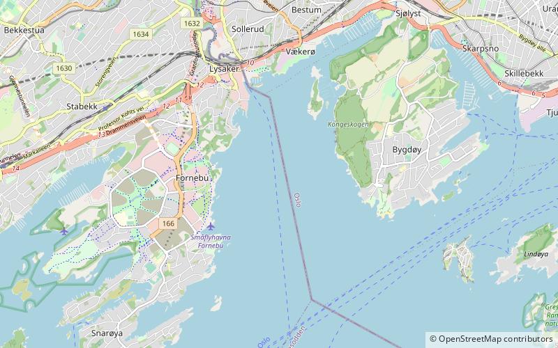 lysakerfjord oslo location map