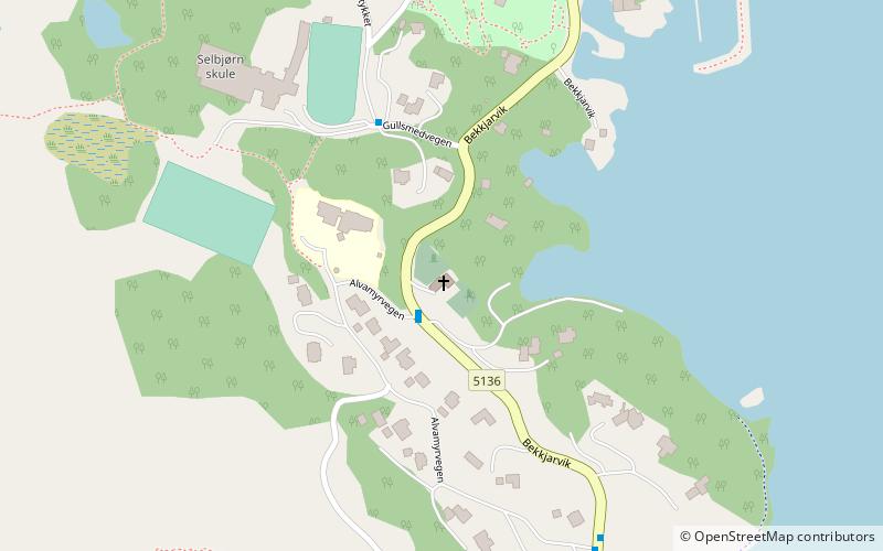 Bekkjarvik Church location map