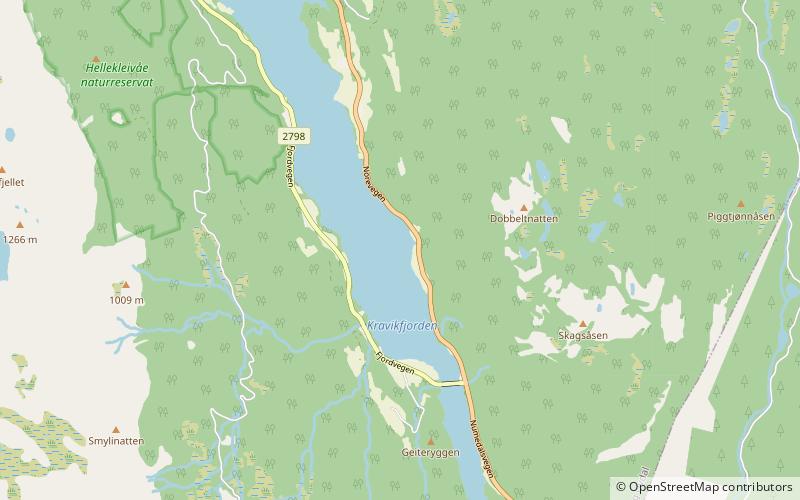 kravikfjorden location map