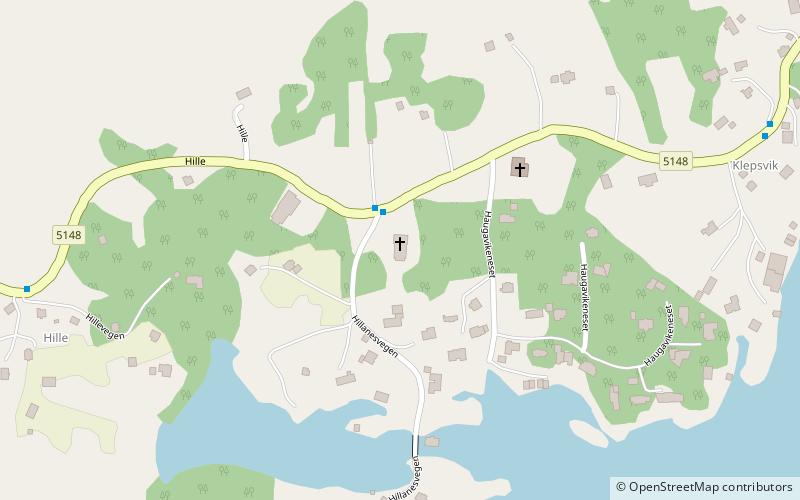 Storekalsøy Chapel location map