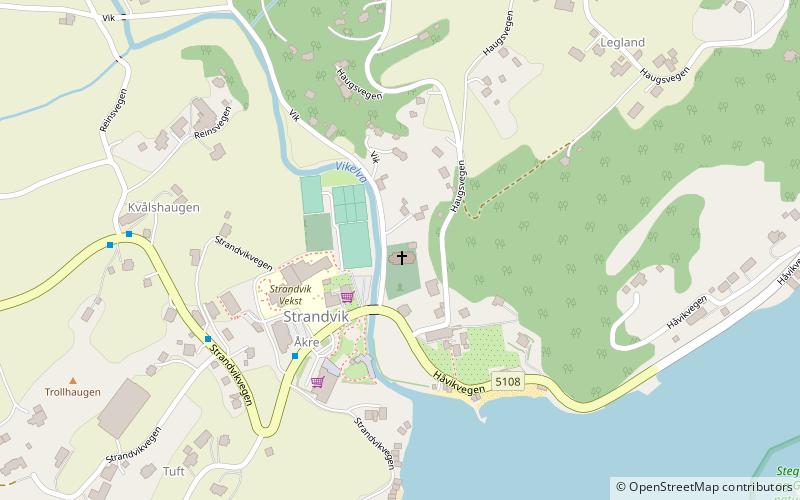 Strandvik Church location map
