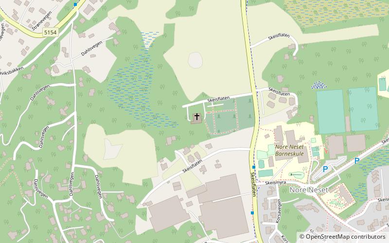 Nore Neset kyrkje location map
