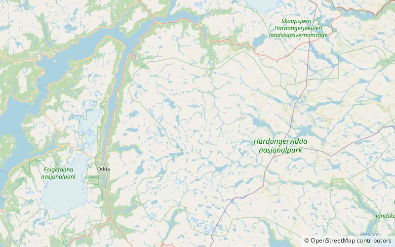 Hårteigen location map