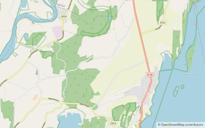 Øyangen location map