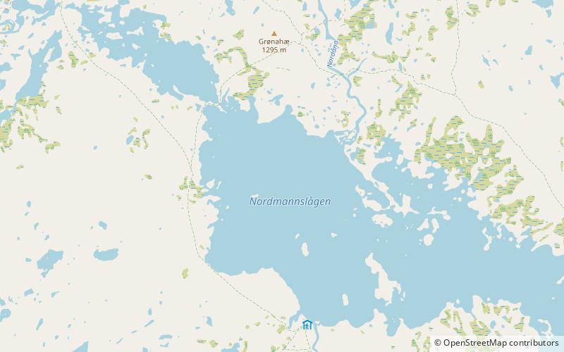 nordmannslagen hardangervidda location map