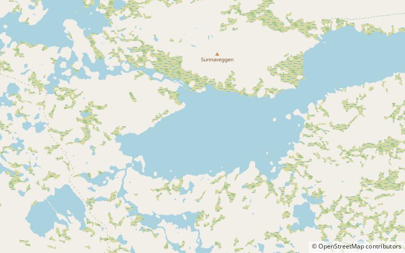 Langesjøen location map