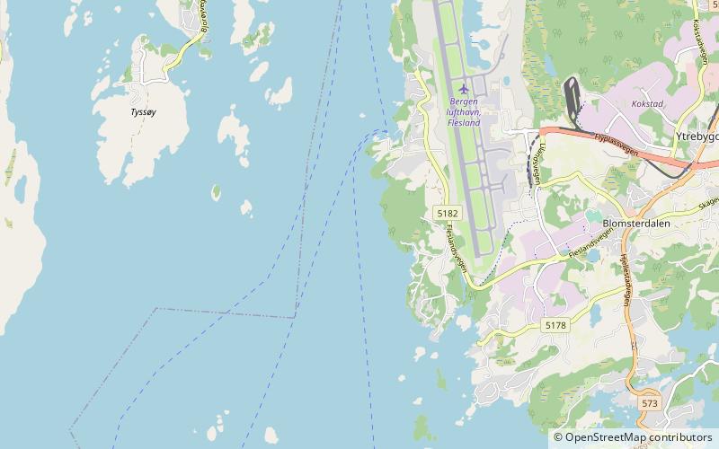 Midthordland location map
