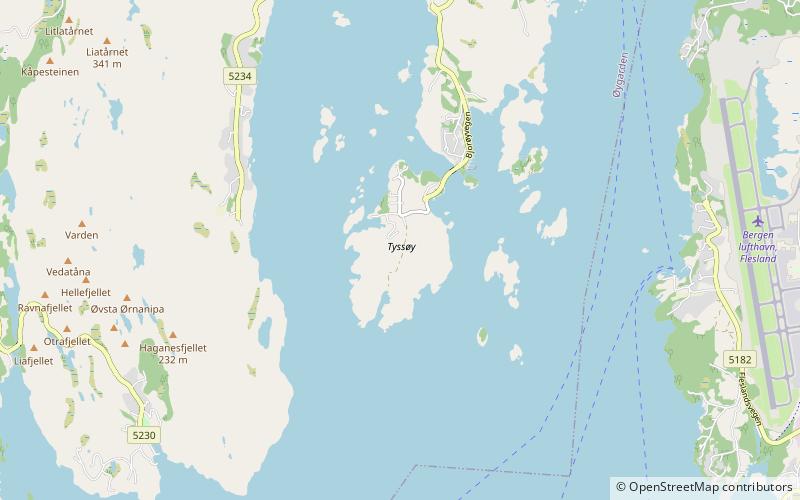 Tyssøy location map