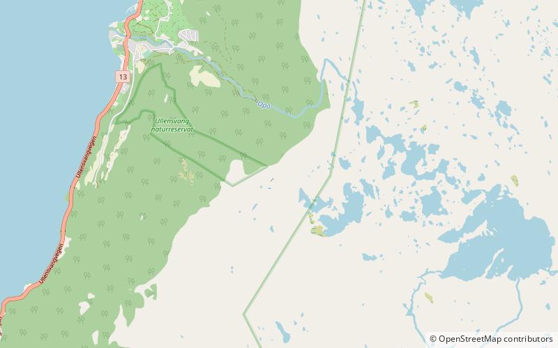 Skrikjofossen location map