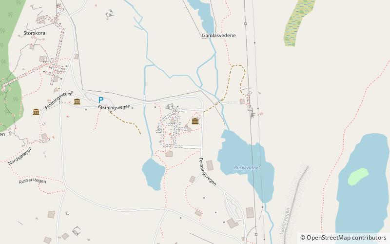 sanitetsbunkeren sotra location map