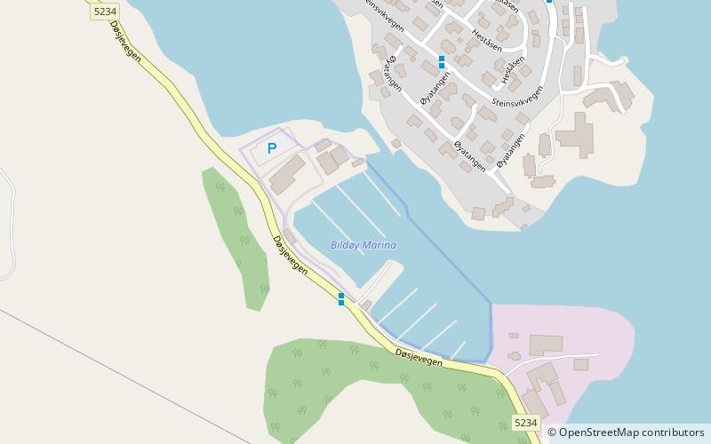 Bildøy Marina location map