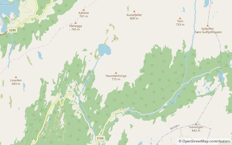 hausdalshorga location map