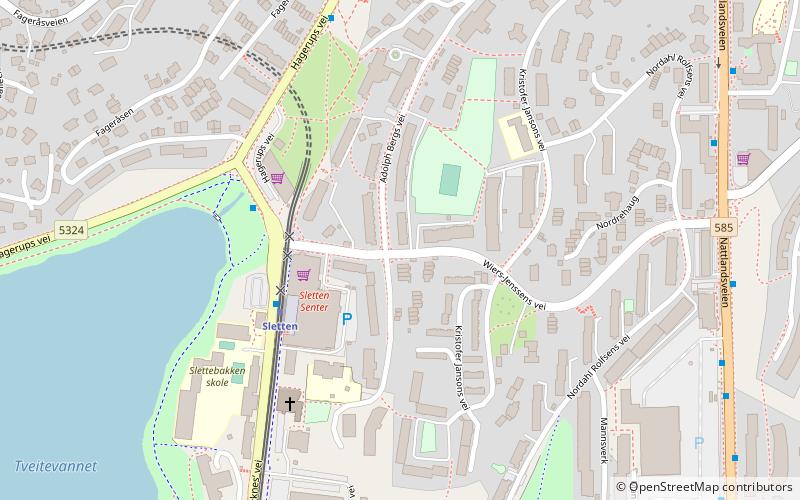Slettebakken location map
