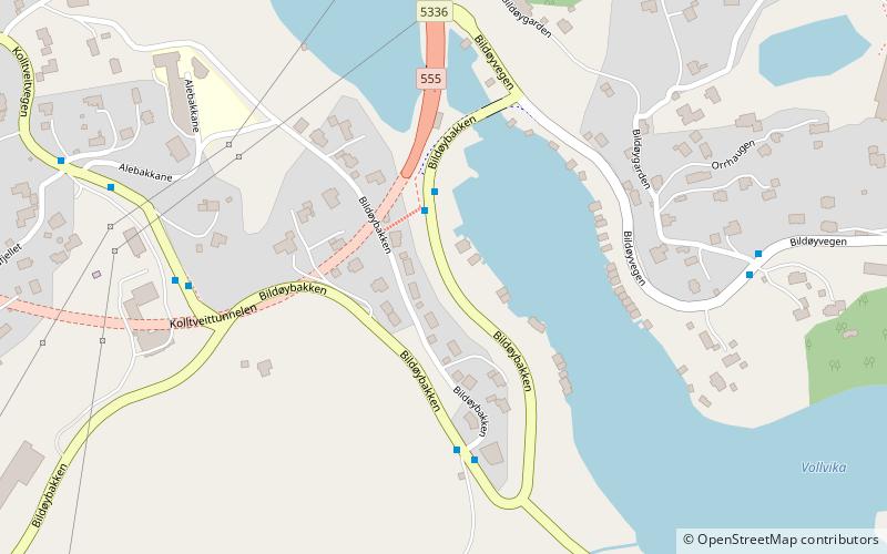 Bildøyna location map
