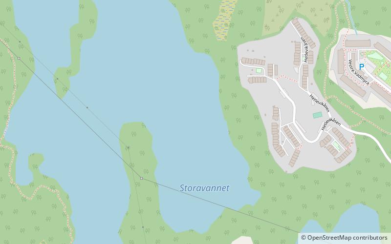 Storavatnet location map