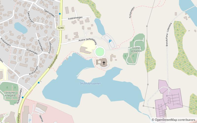foldnes church litlesotra location map