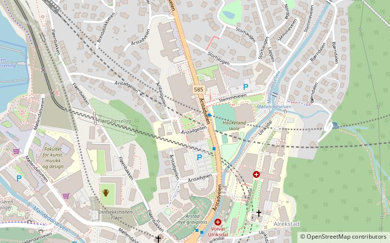 Alrekstad location map