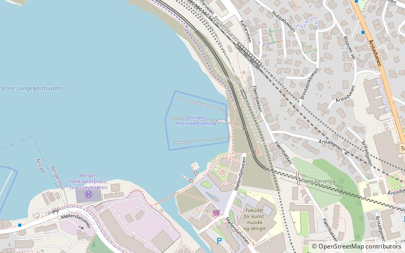 Draugen motorbåtforening location map