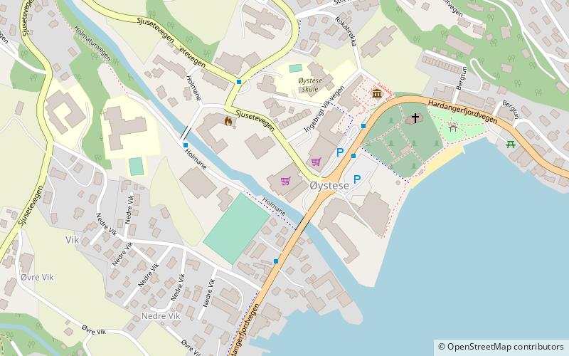 hardangersenteret oystese location map