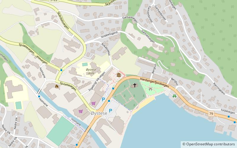 ingebrigt vik museum oystese location map