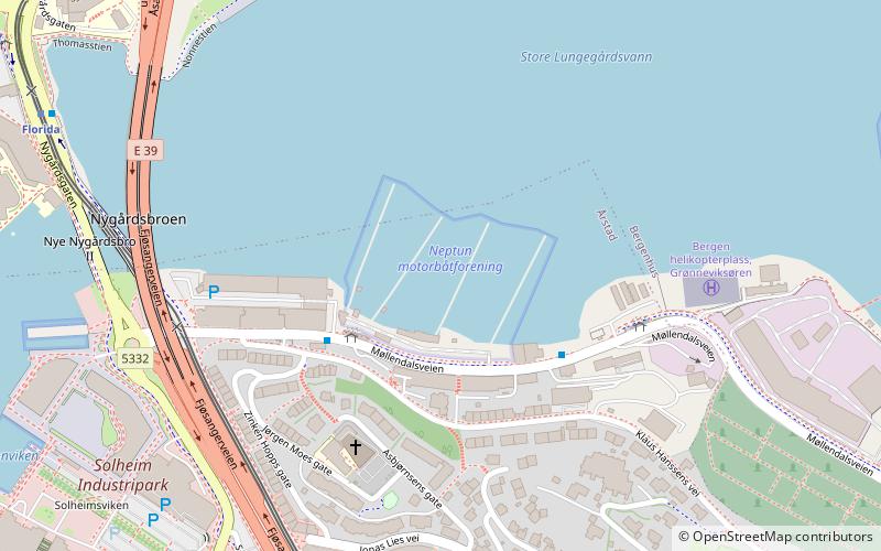 Neptun motorbåtforening location map